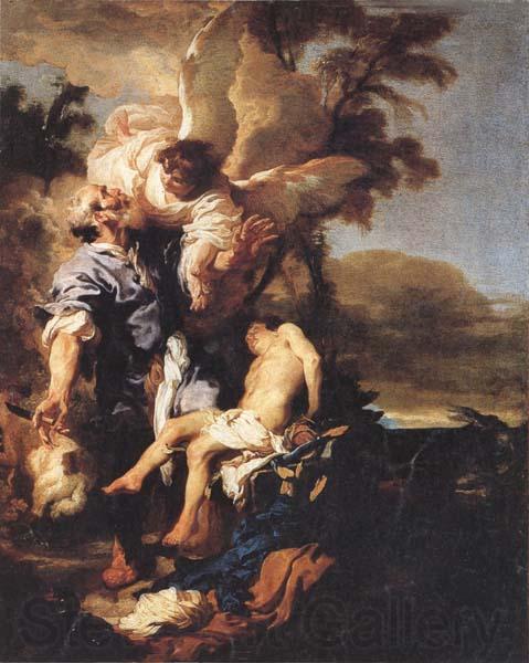 LISS, Johann The Sacrifice of Isaac Norge oil painting art